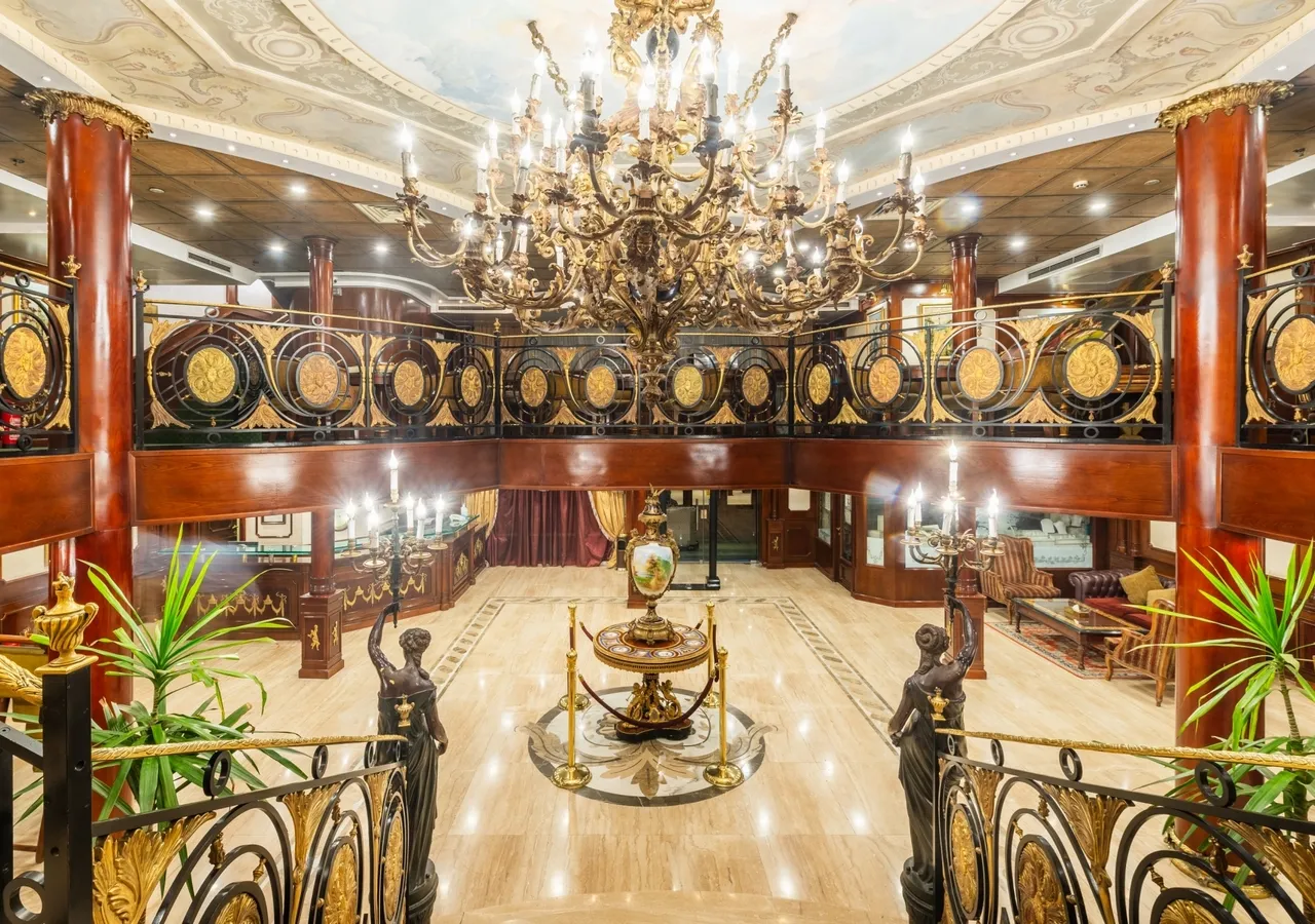 Lobby of the Royal Princess Nile Cruise Nile cruise